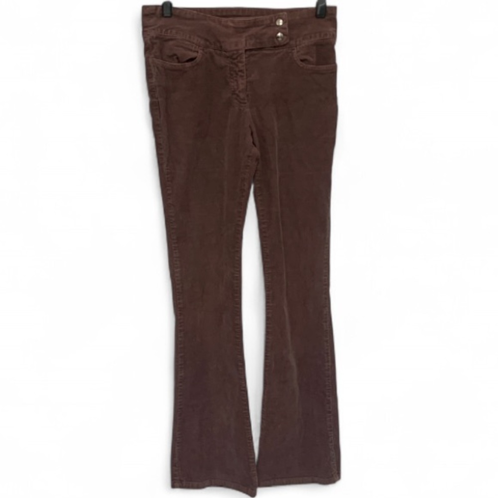Y2K United Colors of Benetton Purple Corduroy Flare Pants